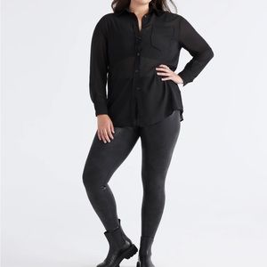 Papaya Oversized Shirt - Size S